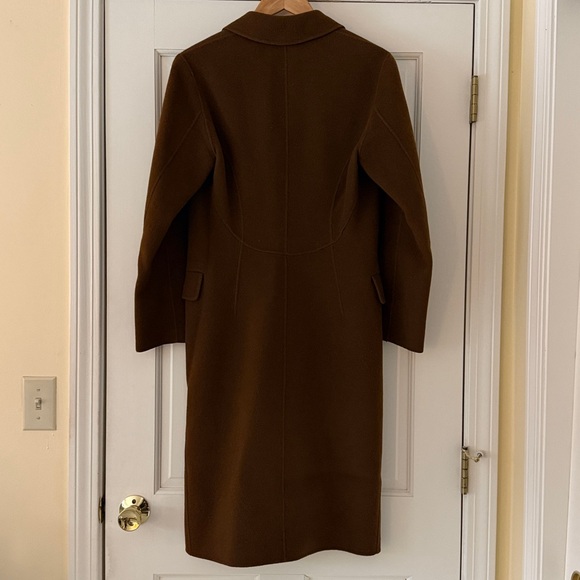 Beautiful DKNY Brown Wool Coat - Picture 5 of 6